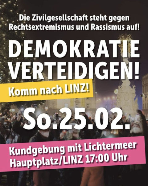 Infos zur Demo in Linz