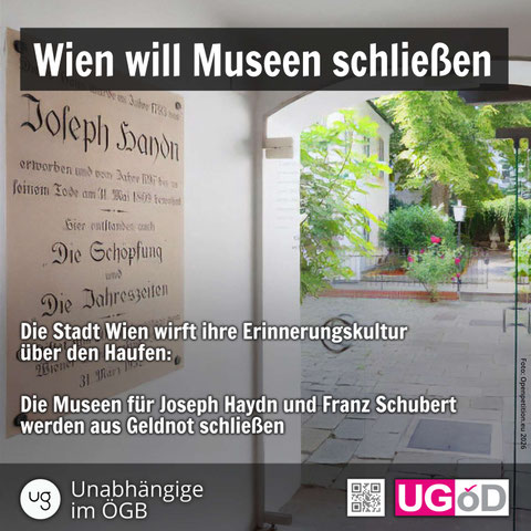 Foyer des Haydnhauses Wien, Foto: openpetition.eu
