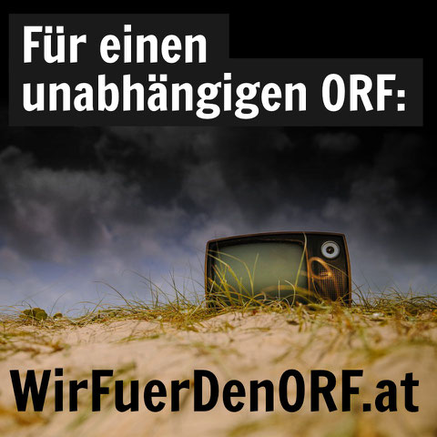 Kampagne für einen unabhängigen ORF: wirfuerdenorf.at