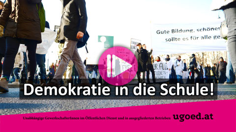 Demokratie in die Schule!