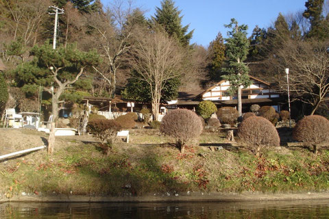 澄み渡った空気がおいしい天王川　　１月７日