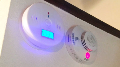 CO detector & fire detector for house