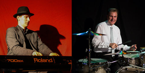 Gregor Kilian (Klavier) und Nils Conrad (Schlagzeug). Foto: KPW