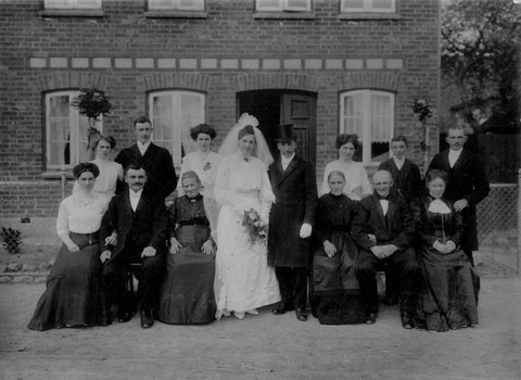 Hochzeit von Carl und Marie 1912