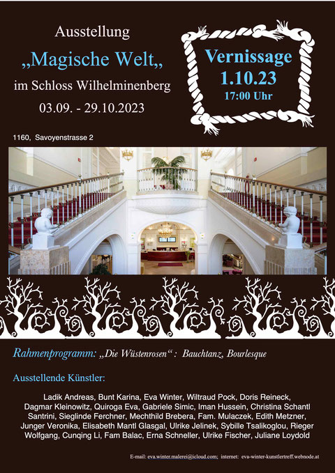 Ausstellung Schloss Wilhelminenberg