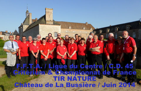 12 arbitres du Loiret au CF Nature 2014 à La Bussière.