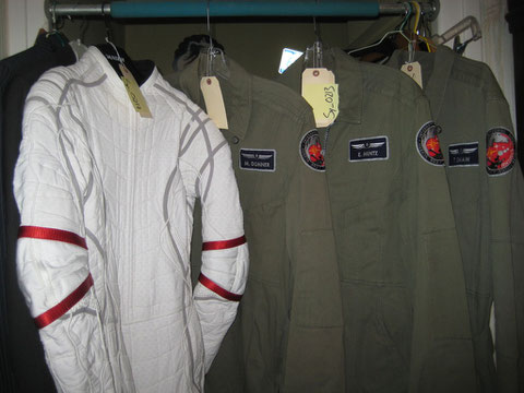 The Production Made Space Suit + 3 Antares Flight Suits won in March