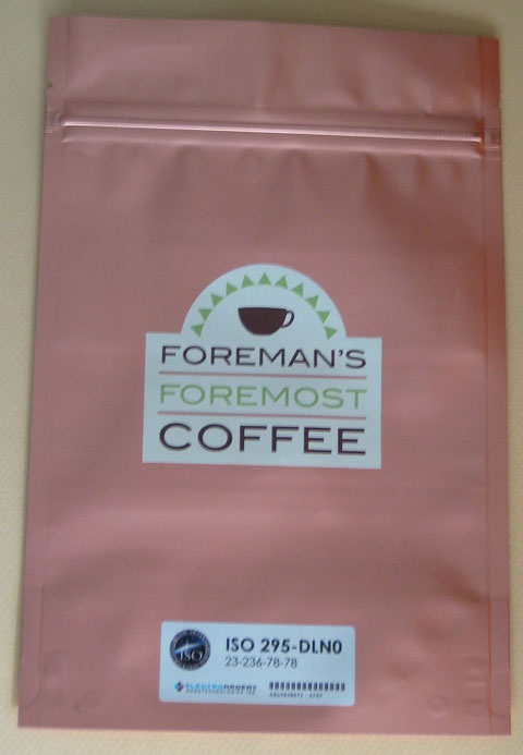 ISO Coffee Bag