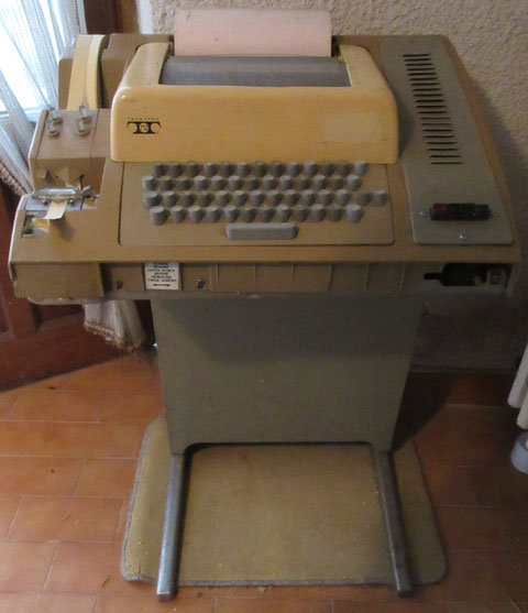 vintage computer teletype