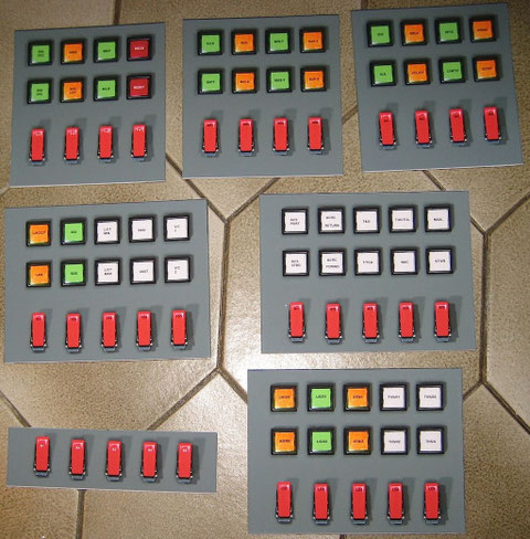 Antares Button & Switch Panels