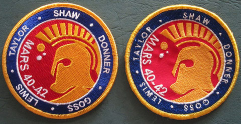 Mars Mission : Repro patch / Production Made  patch