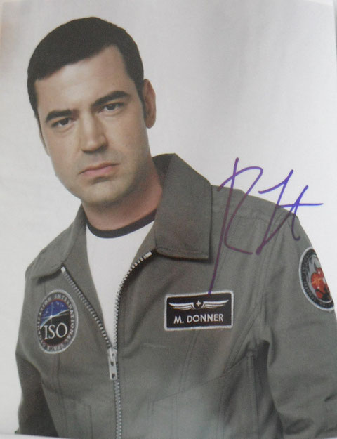 ron livingtson signed space suit defying gravity