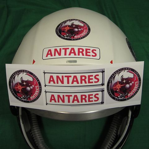 Antares Logo and Script adhesive decal copies : Professionally made