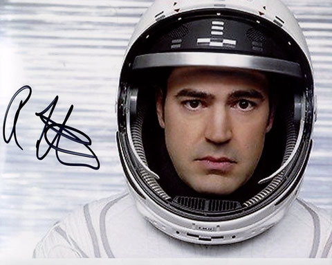ron livingtson signed space suit defying gravity