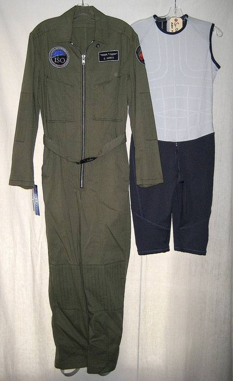 Evram Mintz Antares Green Flight Suit + Gravity Suit