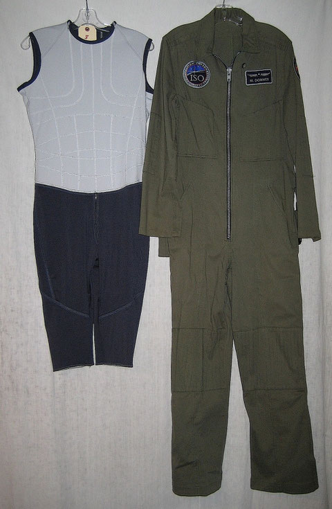 Maddux Donner Antares Green Flight Suit + Gravity Suit