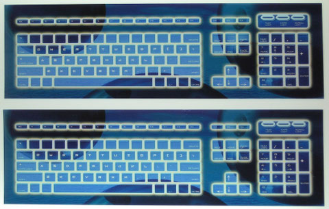 Keyboard Translight Panels