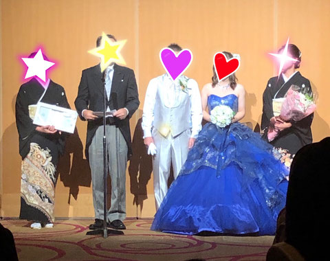 最後のご挨拶で、皆様が本当の家族になる瞬間💕
