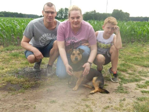 Dobby fand eine liebe Familie in Emsdetten.