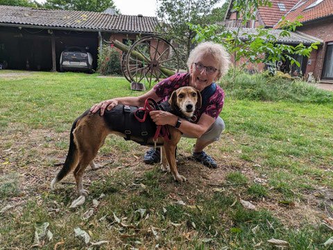 Eva wird nun Amy gerufen und fand eine liebevolle Familie in Waltrop.