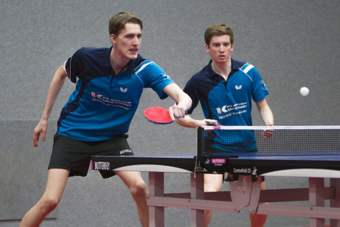 Florian Fechtler und Pascal Polak gewannen beide Doppel (Foto: Laame)