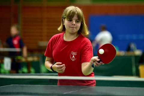 Julia Dickhage wurde am Ende Neunte beim Verbandsfinale