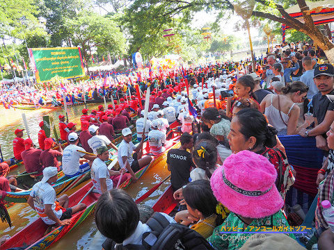 カンボジアの水祭り 6