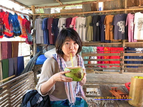 バンブートレイン折り返し地点のお土産屋