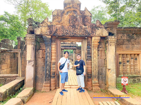 バンテアイ・スレイ遺跡の東の門