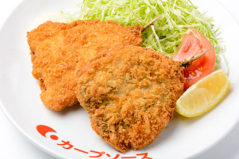 アジフライ定食(平日限定)…¥850