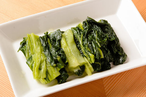 広島菜の漬物…¥400