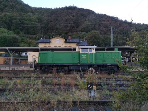 Lokomotive 295 049 im September 2022 in Brohl