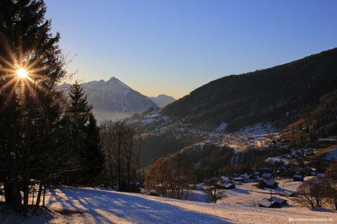 09.01.2017 Endlich Winter - Waldegg und Niederhorn im Schnee