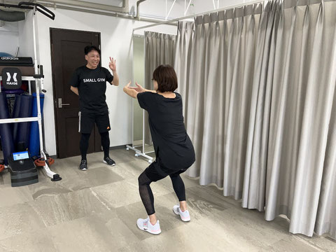 フィットネスジム体力向上