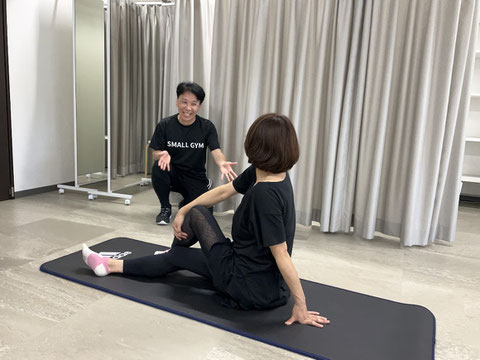 静的ストレッチ