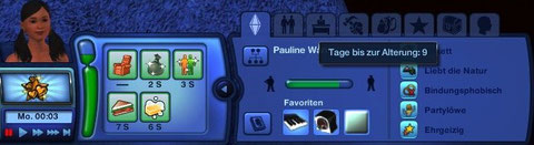Pauline ist ein paar Tage älter
