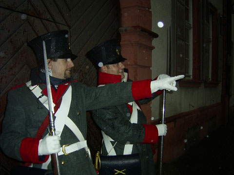 Mit den Gendarmen in der Heidelberger Altstadt