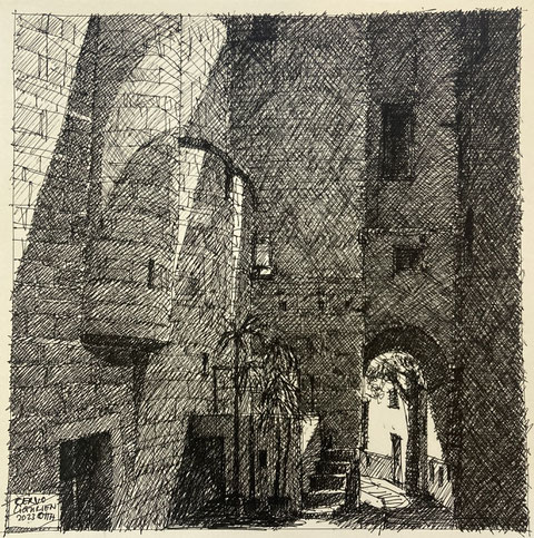 Ligurien; Cervo 2 30x30