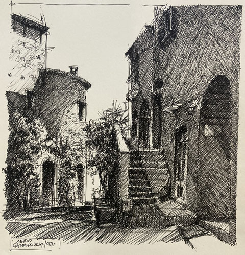 Ligurien; Cervo 1 30x30