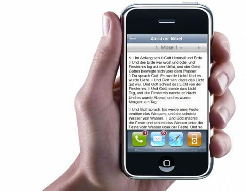 Bibel App auf dem iPhone