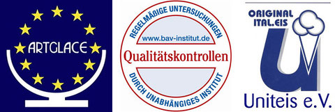 Qualitäskontrolle vom BAV-Institut und Uniteis e.V. | Original italienisches Eis, 
