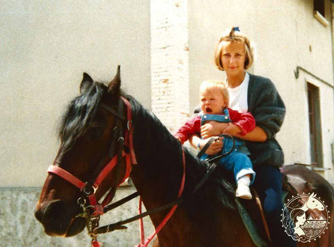 At age 1. What do you mean, I don't look happy??! ;)