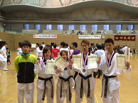 ★中山北斗選手 3位★津田ひかる選手 2位★本田千尋選手 3位