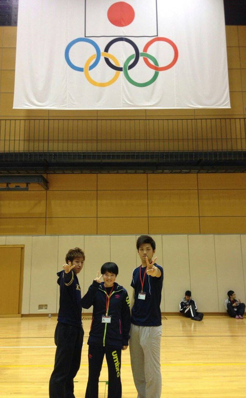 合宿終了後良い笑顔です(^v^)