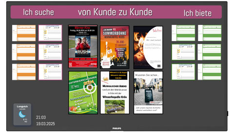 Digiboard von Kunde zu Kunde