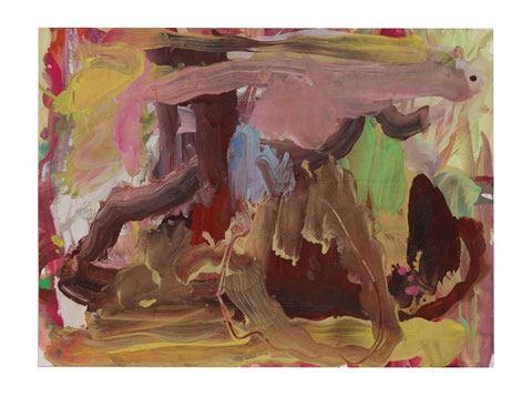 Ursprung, Gouache, 36x48cm, 2010