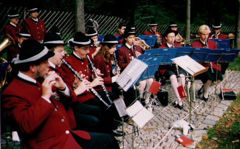 1993 Tag der Blasmusik am Bauernmarkt am 5.September