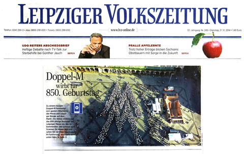 Leipziger Volkszeitung Titelbild