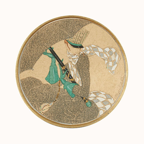 Alexander Rzewuski (1893-1983) , gouache, expose à la galerie agnes thiebault