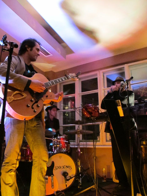 Austrian trio lineup at Lendhafencafé in Klagenfurt, Austria 2010